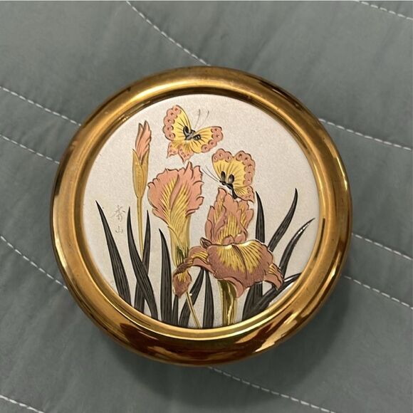 CHOKIN | artsy 24k gold trinket holder - Picture 1 of 9